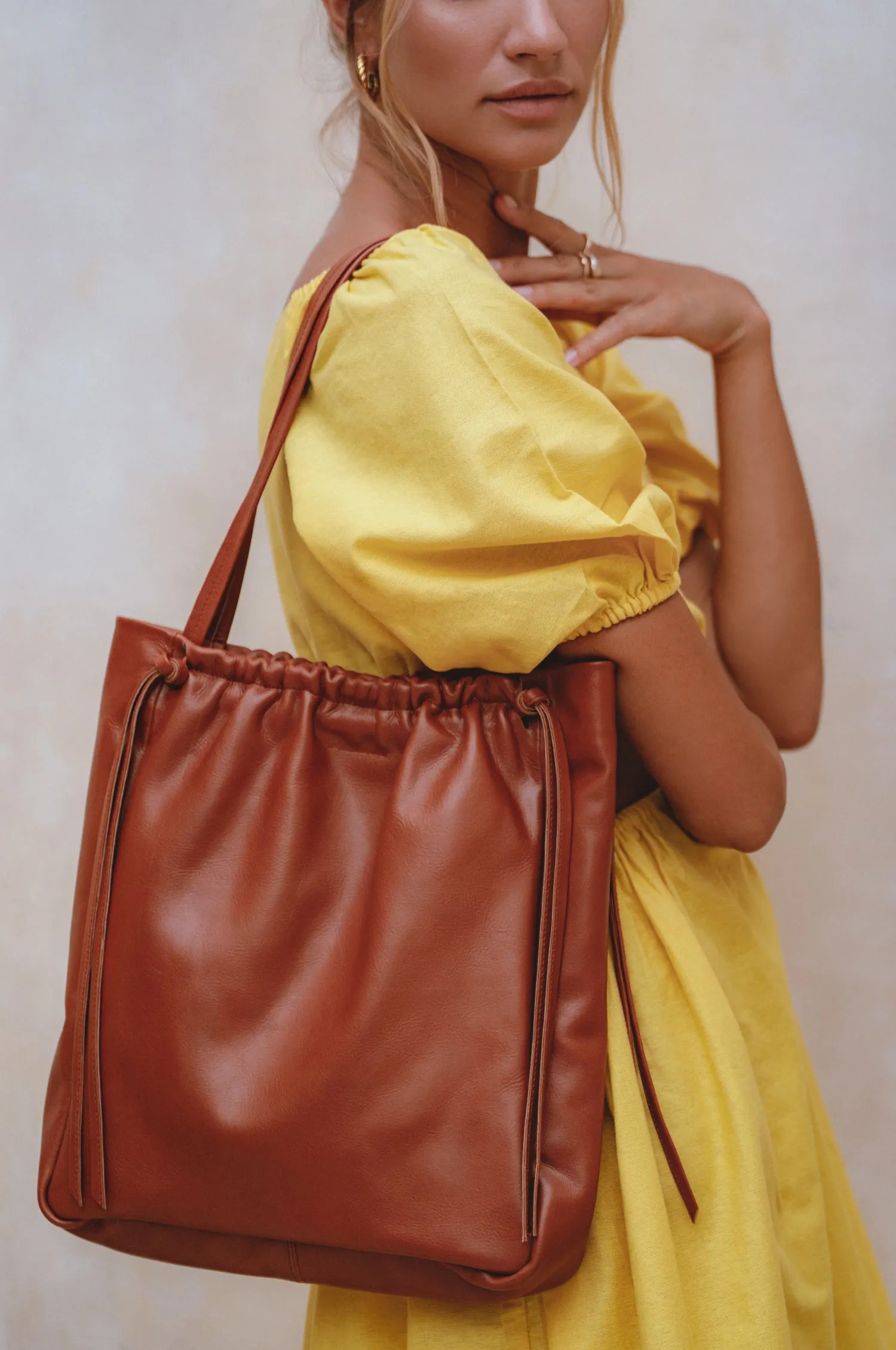 Alessia Leather Tote Bag