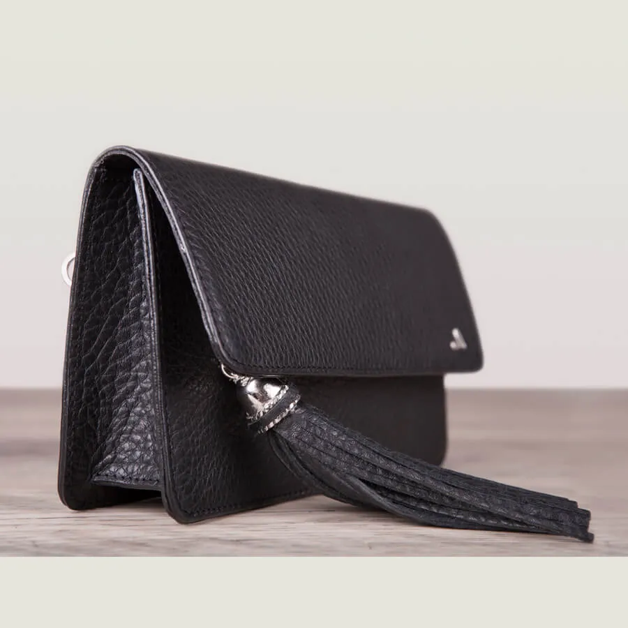 Alma Leather Clutch