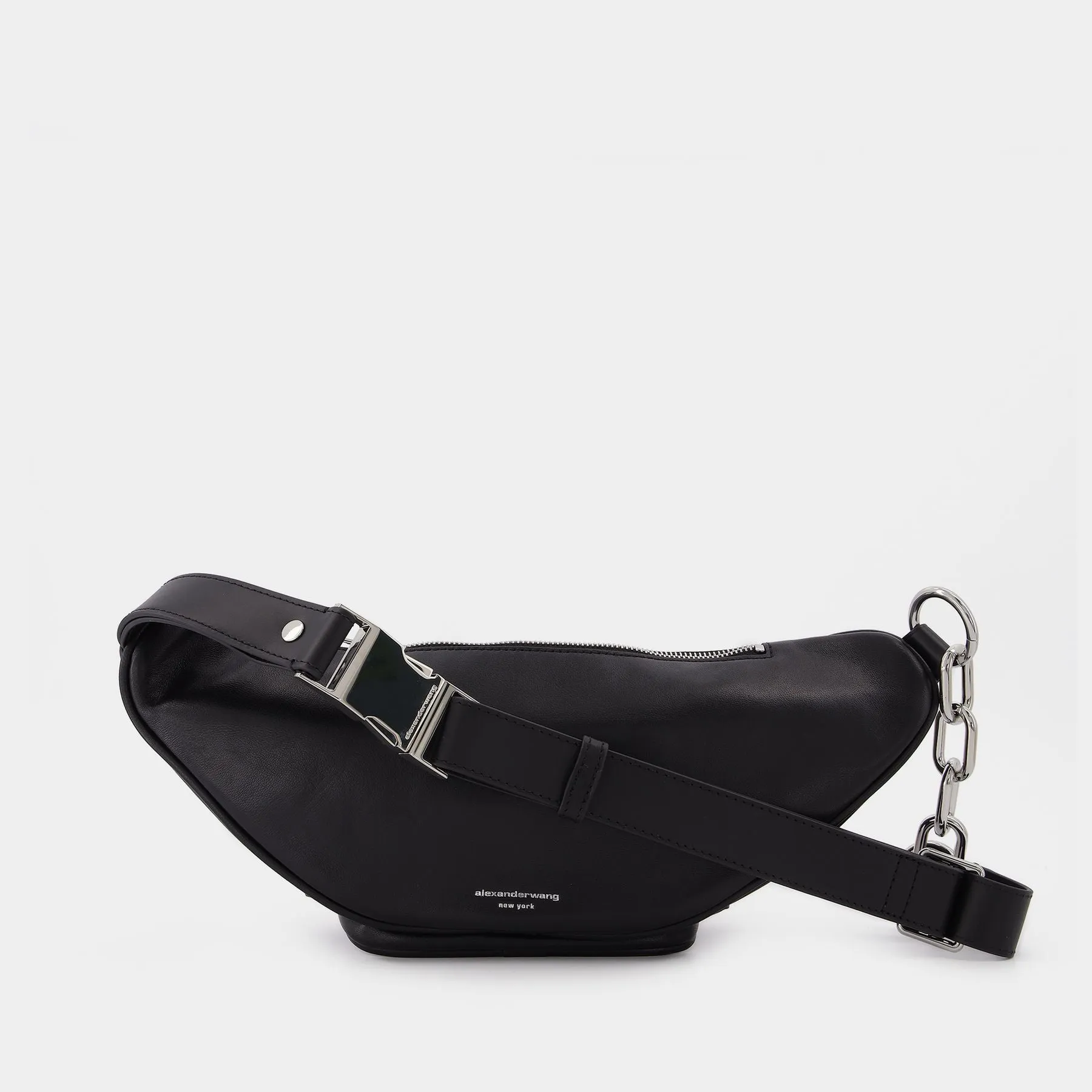 Attica Soft Fanny Pack Belt Bag - Alexander Wang -  Black - Leather