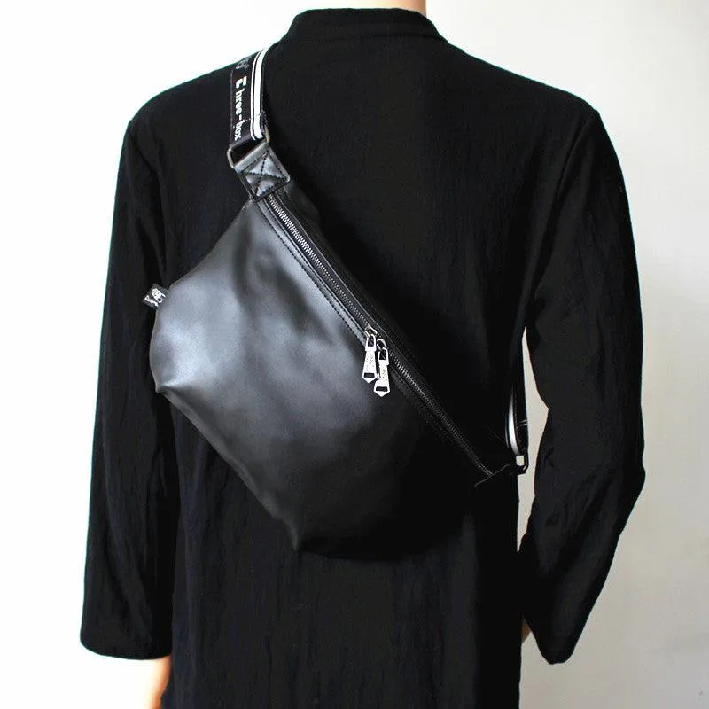 Black Crossbody Hobo Bag