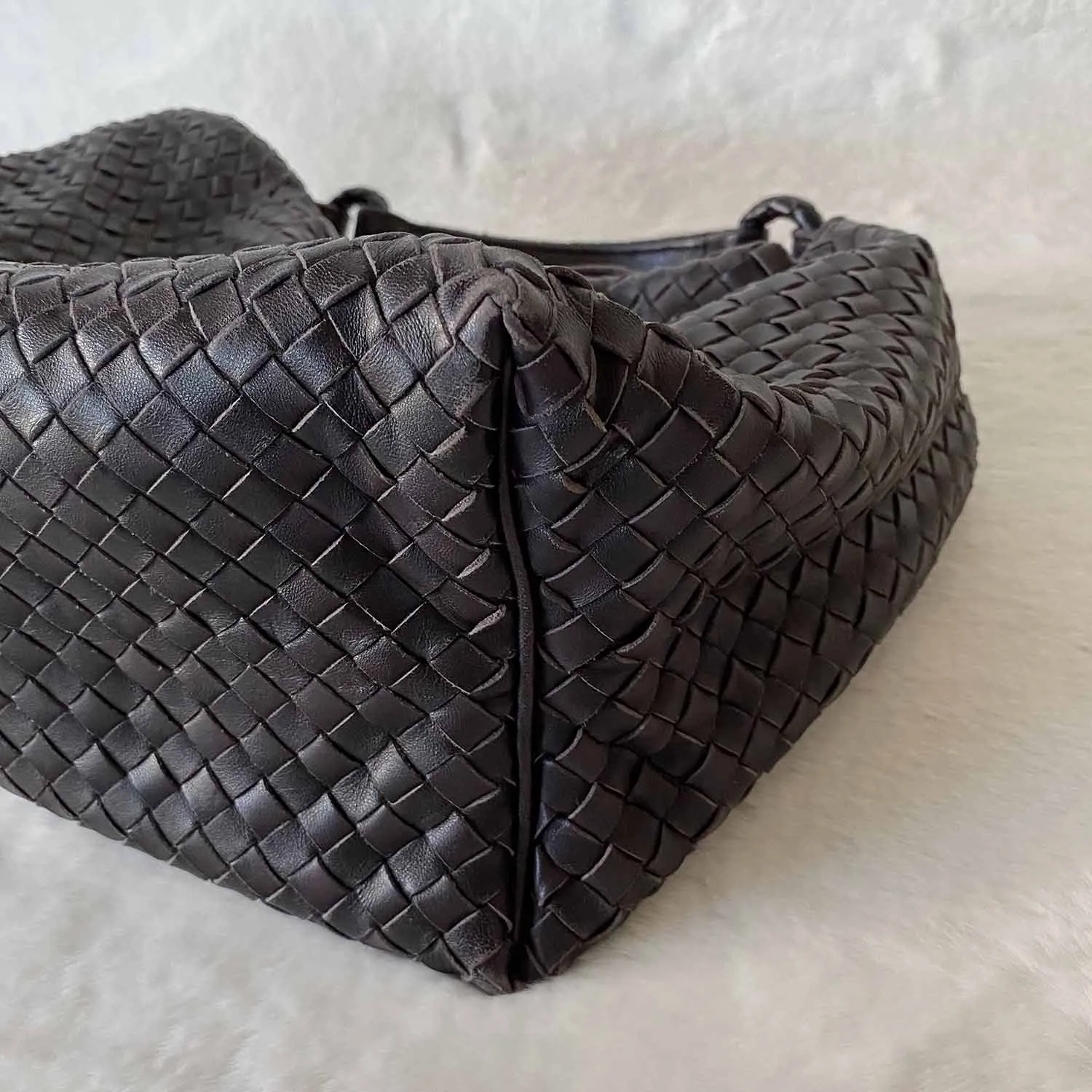 Bottega Veneta Intrecciato Sloane Hobo Bag