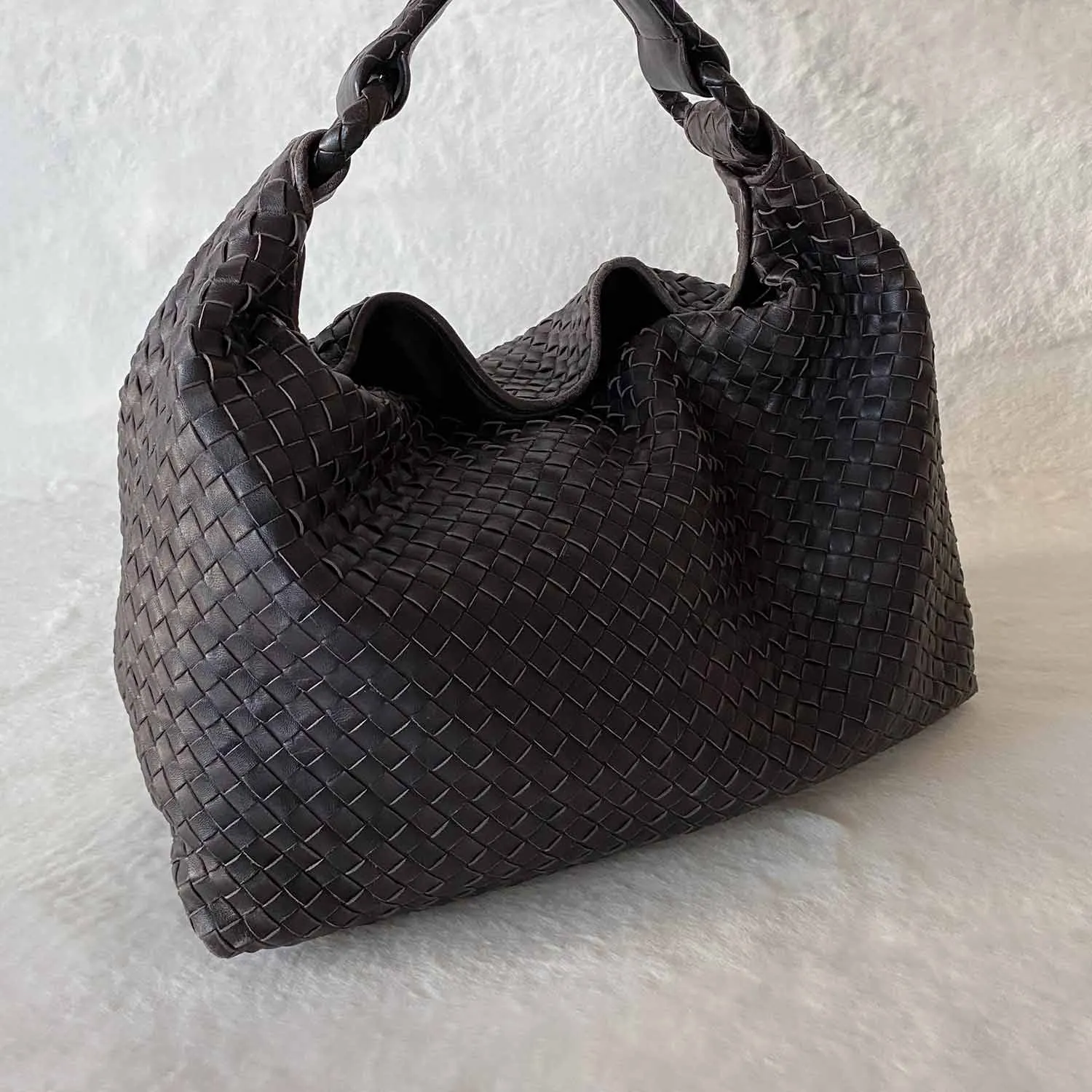 Bottega Veneta Intrecciato Sloane Hobo Bag