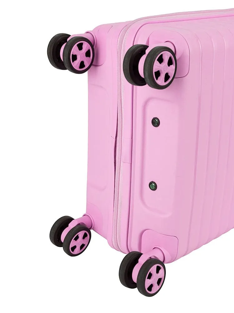 Cellini Bizlite Soft Front Trolley Case Pink