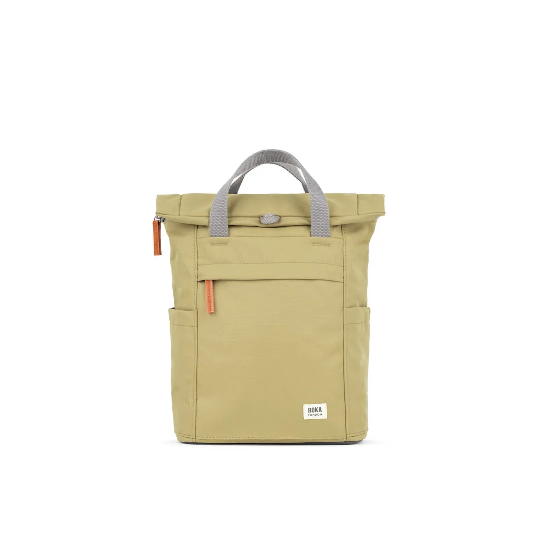 FINCHLEY A KHAKI RECYCLED CANVAS MEDIUM