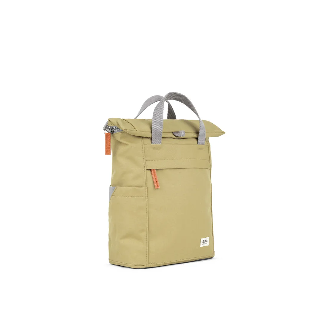 FINCHLEY A KHAKI RECYCLED CANVAS MEDIUM