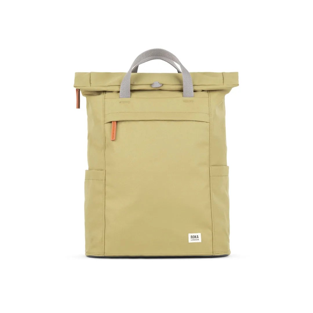 FINCHLEY A KHAKI RECYCLED CANVAS MEDIUM