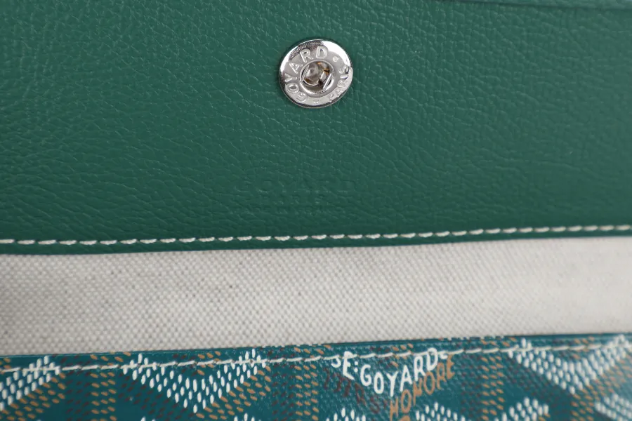 GOYARD BOHEME HOBO GREEN WITH SMALL POUCH AND DUST COVER