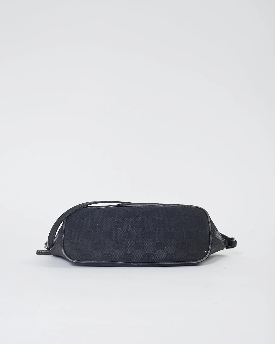 Gucci Black GG Canvas Boat Pochette