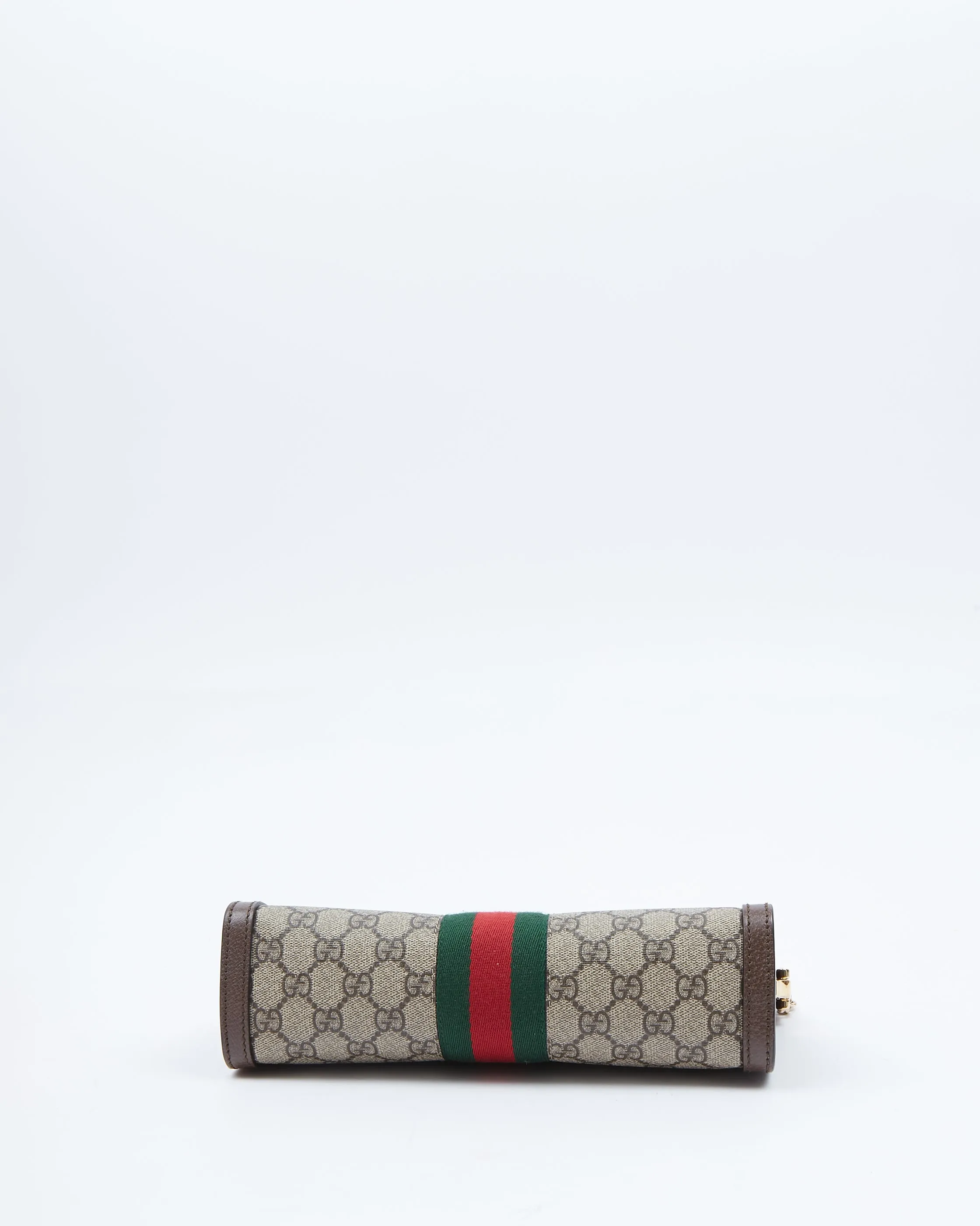 Gucci GG Supreme Canvas Small Ophidia Web Shoulder Bag