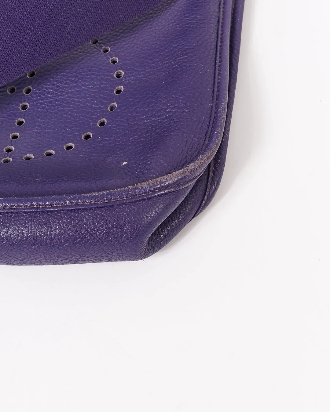 Hermes Purple Togo I Series PM 29 Crossbody Bag