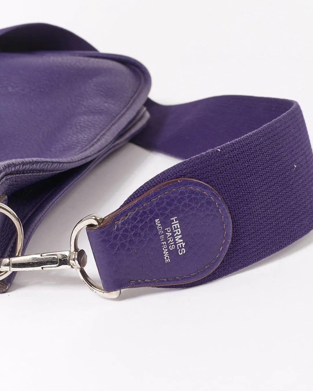 Hermes Purple Togo I Series PM 29 Crossbody Bag