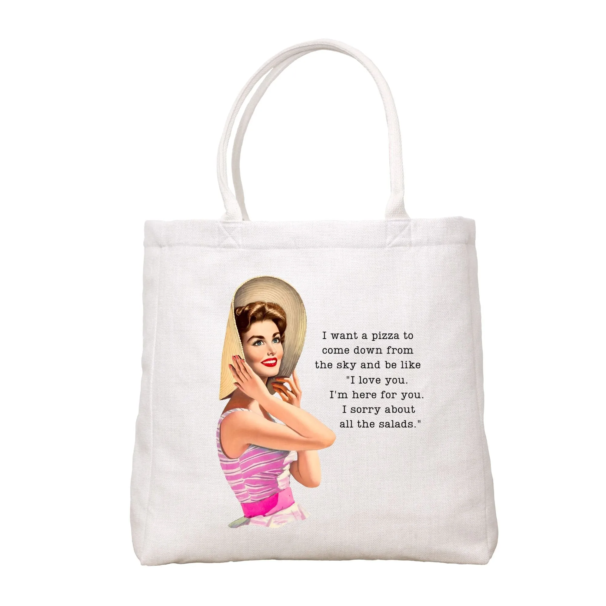 I Want A Pizza Tote Bag