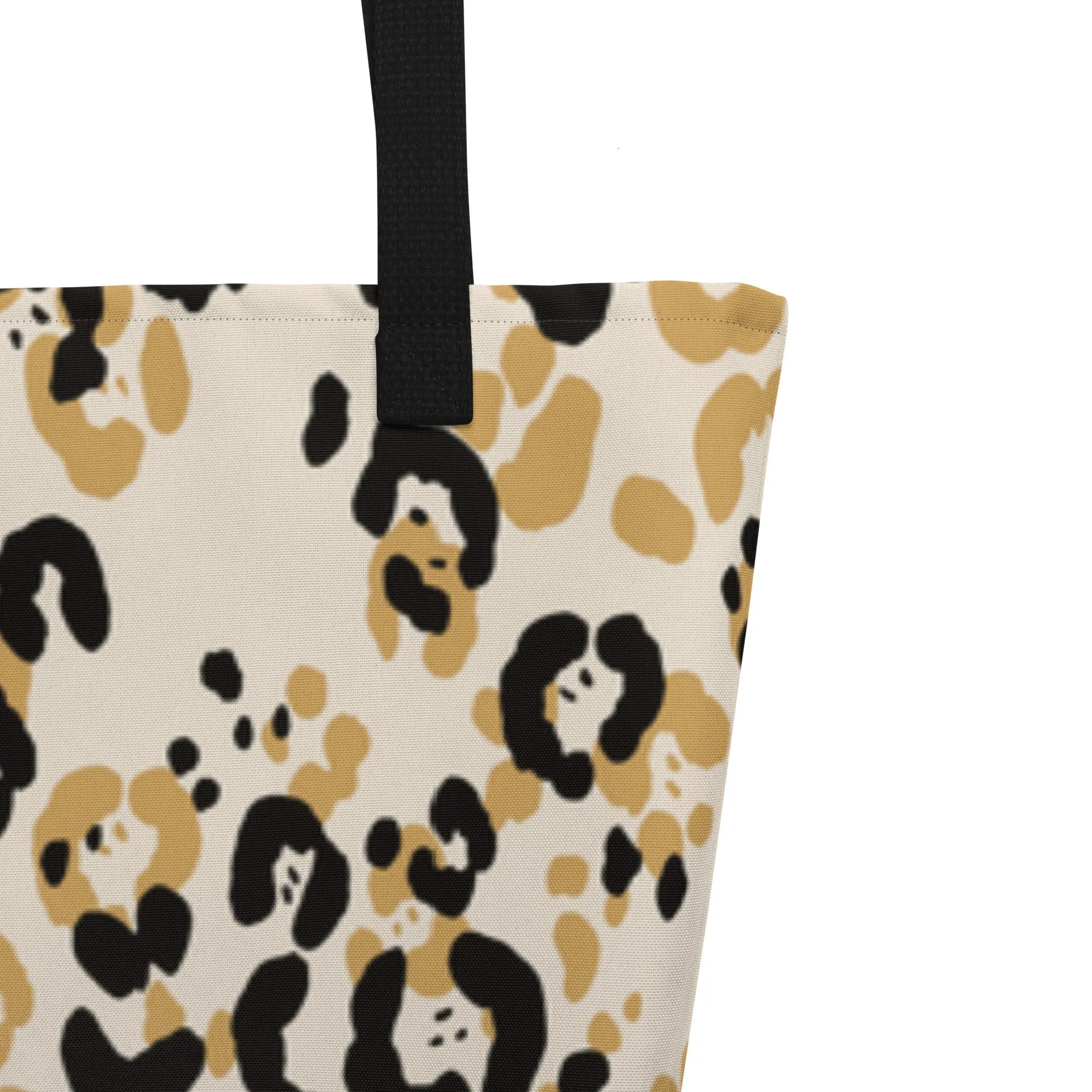 INTO THE WILD All-Over Print Large Tote Bag