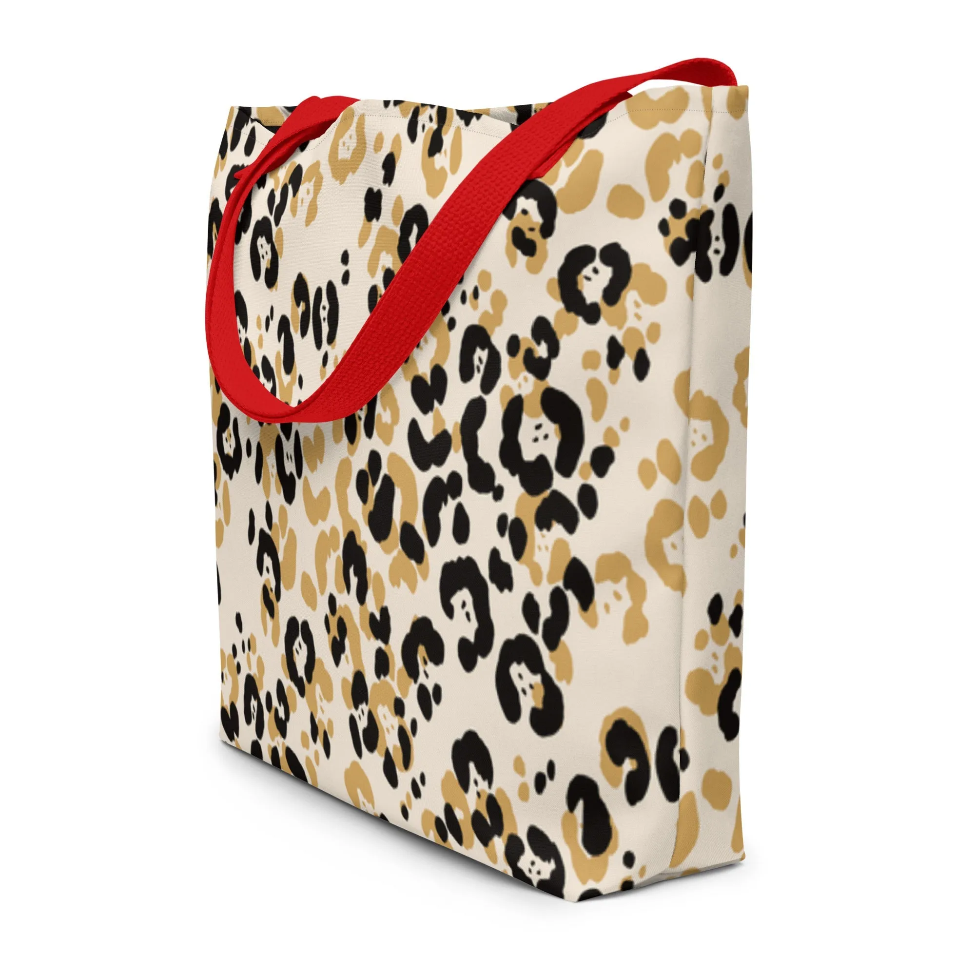 INTO THE WILD All-Over Print Large Tote Bag