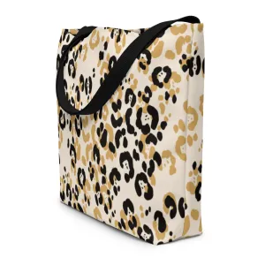 INTO THE WILD All-Over Print Large Tote Bag