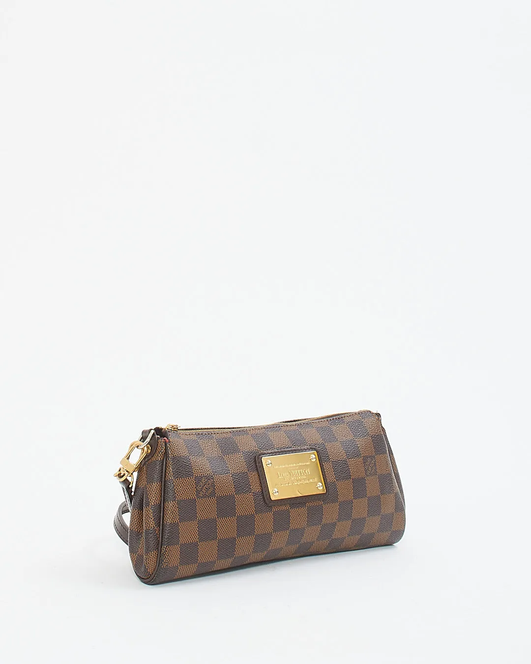 Louis Vuitton Damier Ebene Canvas Eva Pochette Crossbody Bag