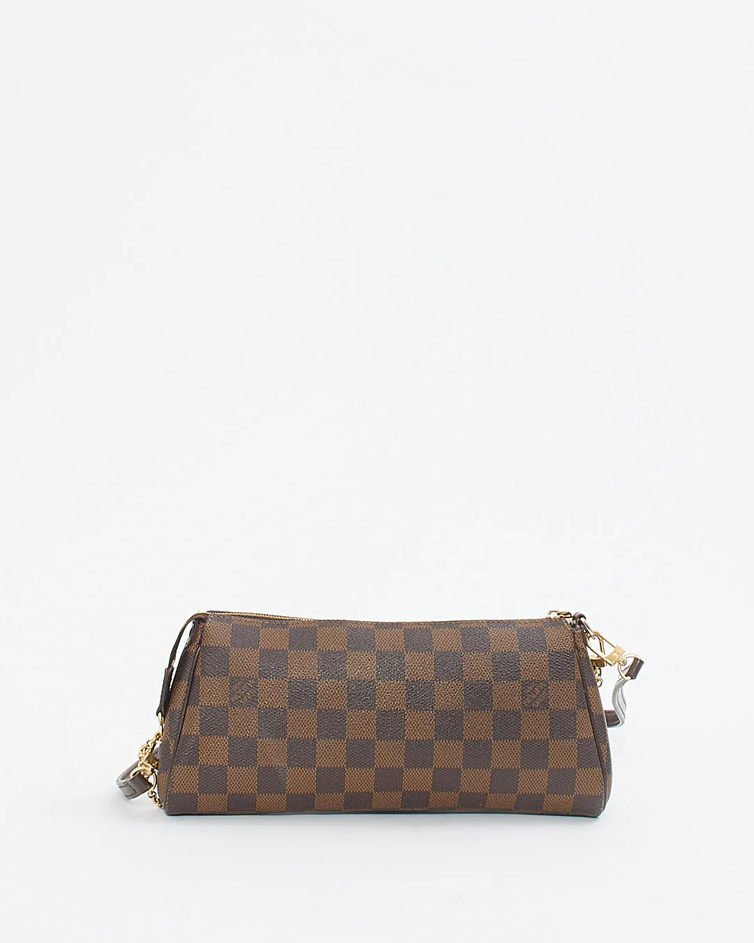 Louis Vuitton Damier Ebene Canvas Eva Pochette Crossbody Bag