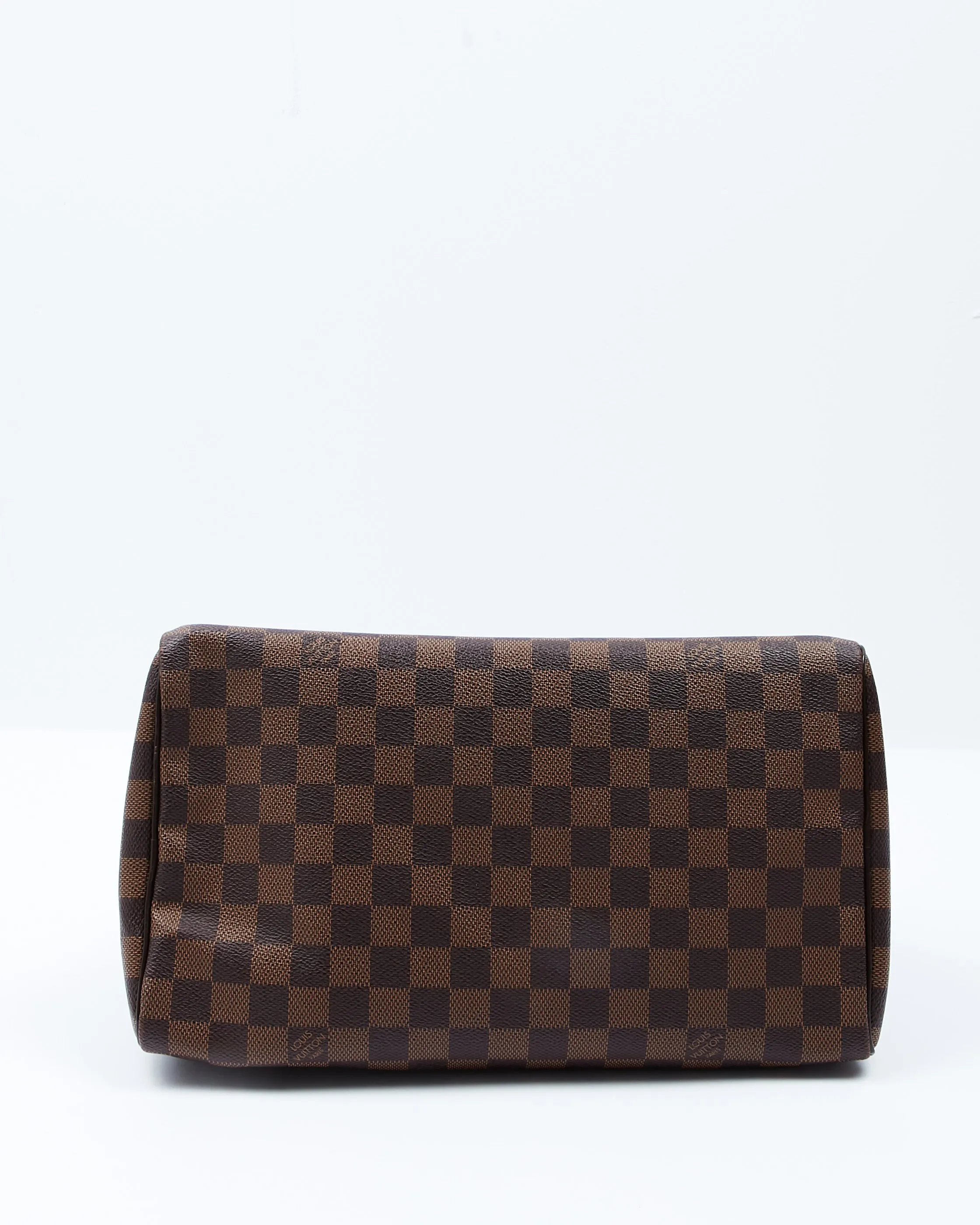 Louis Vuitton Damier Ebene Canvas Speedy 30 Bag