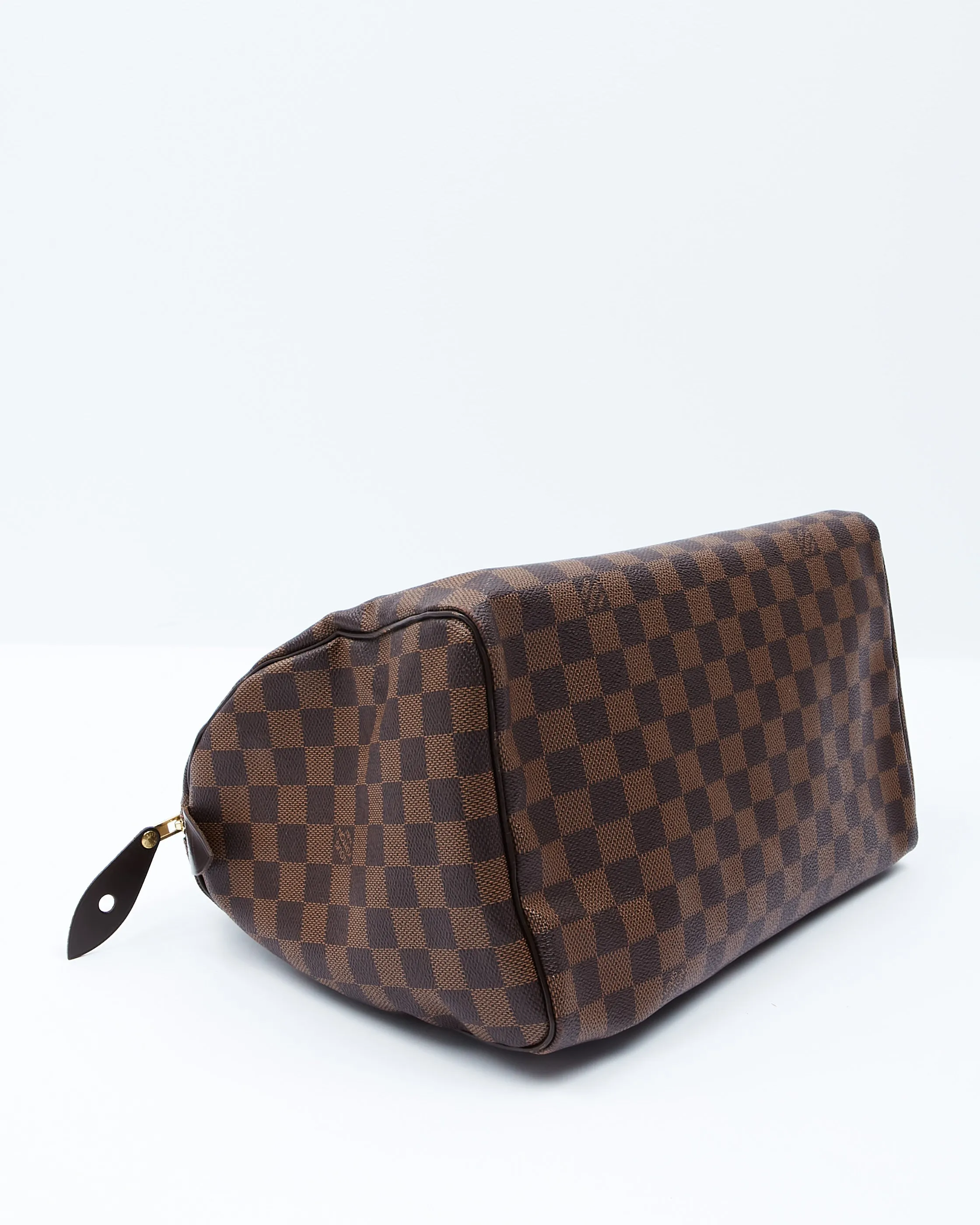 Louis Vuitton Damier Ebene Canvas Speedy 30 Bag