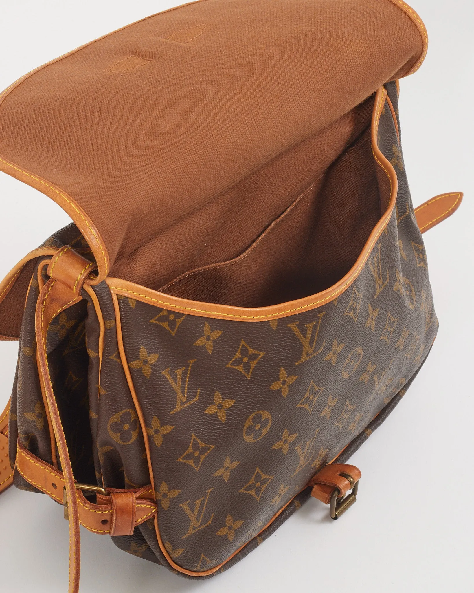 Louis Vuitton Monogram Canvas Saumur 30 Crossbody Bag