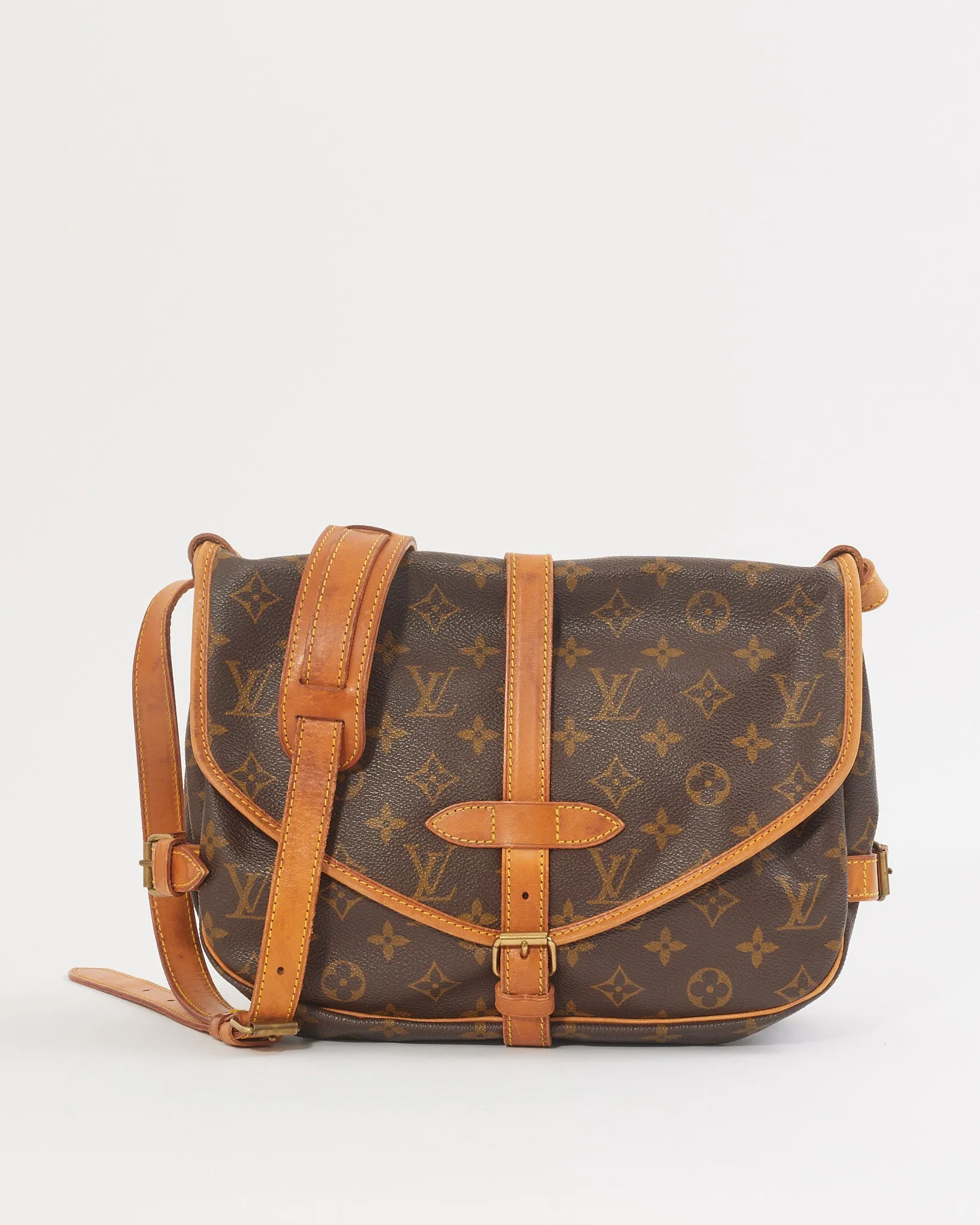 Louis Vuitton Monogram Canvas Saumur 30 Crossbody Bag