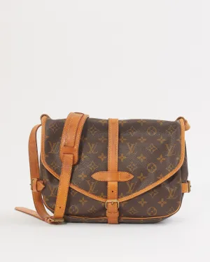 Louis Vuitton Monogram Canvas Saumur 30 Crossbody Bag