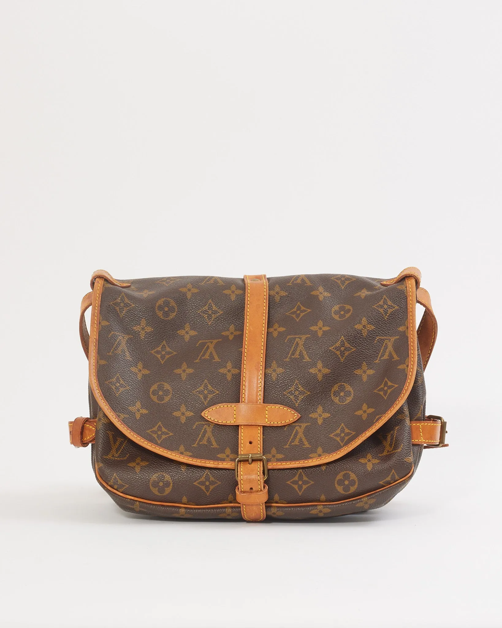 Louis Vuitton Monogram Canvas Saumur 30 Crossbody Bag