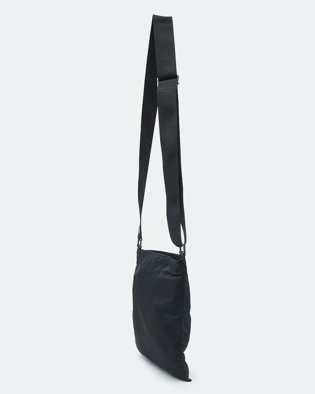 Prada Black Nylon Tessuto Messenger Bag