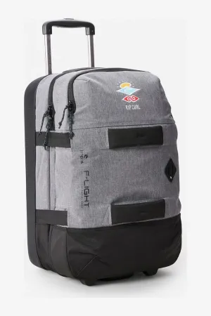 RIP CURL F-LIGHT TRANSIT 50L IOS LUGGAGE - GREY MARLE