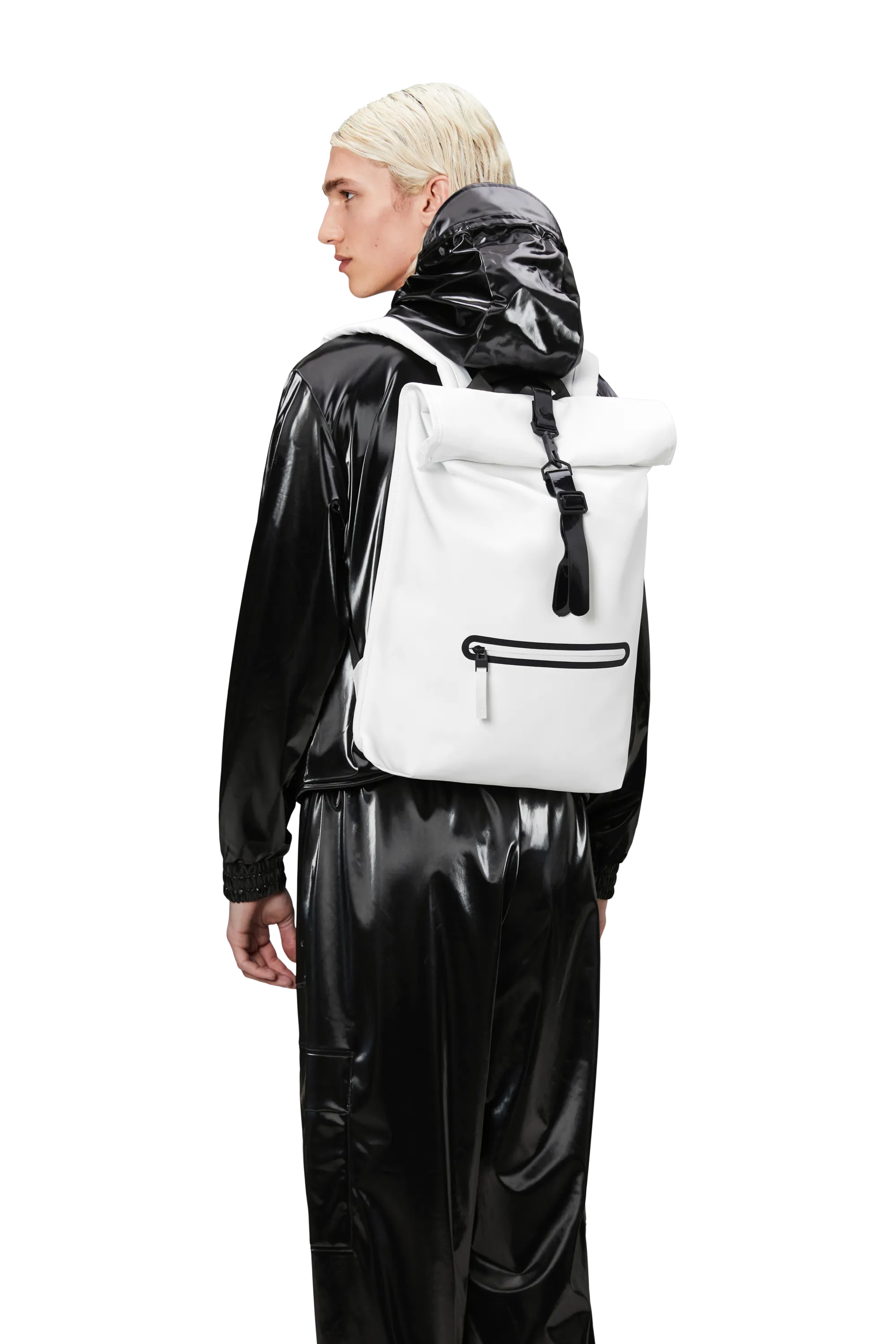 Rolltop Rucksack Contrast W3-Powder