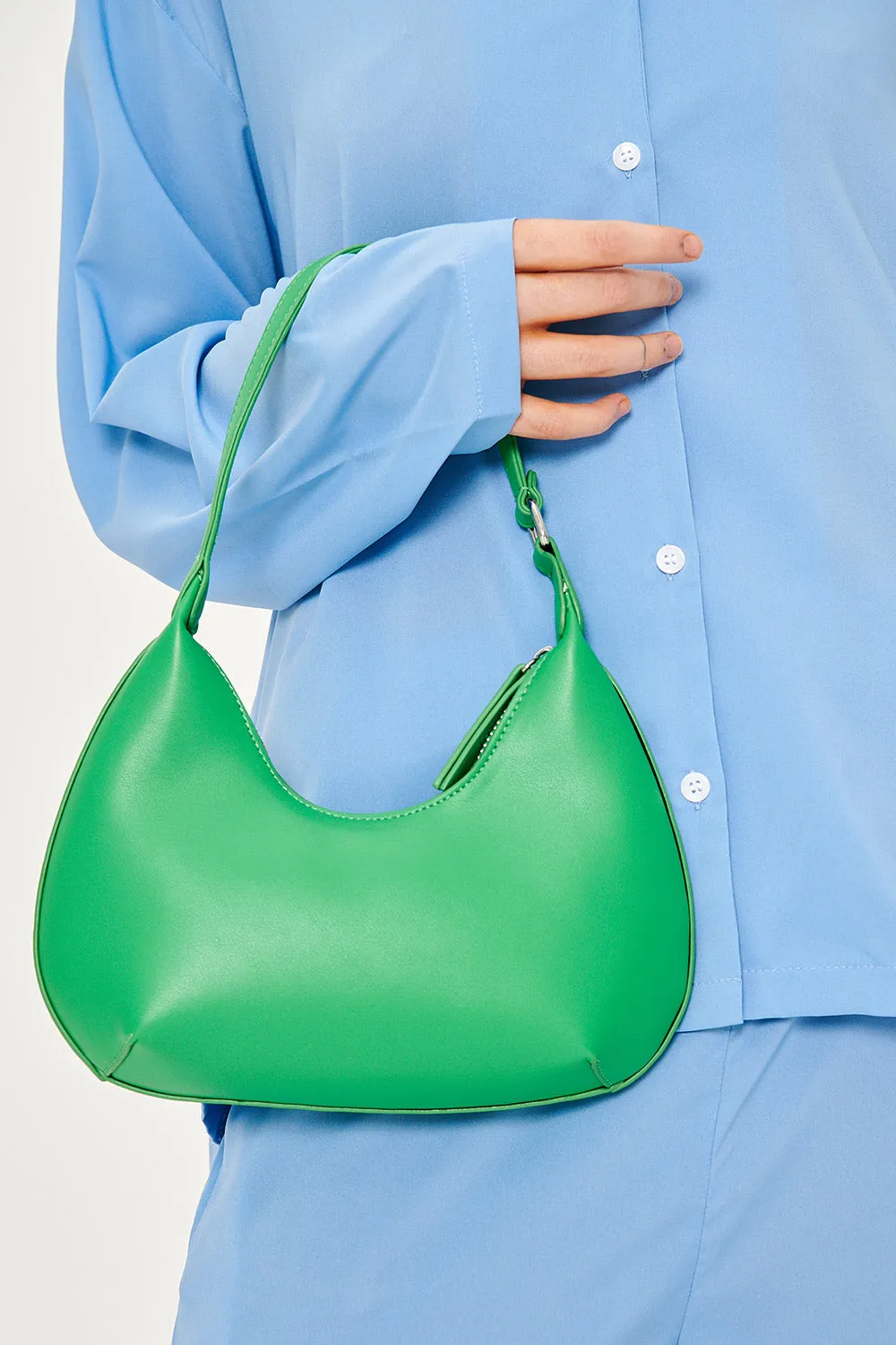 Sadie Pleather Hobo Bag