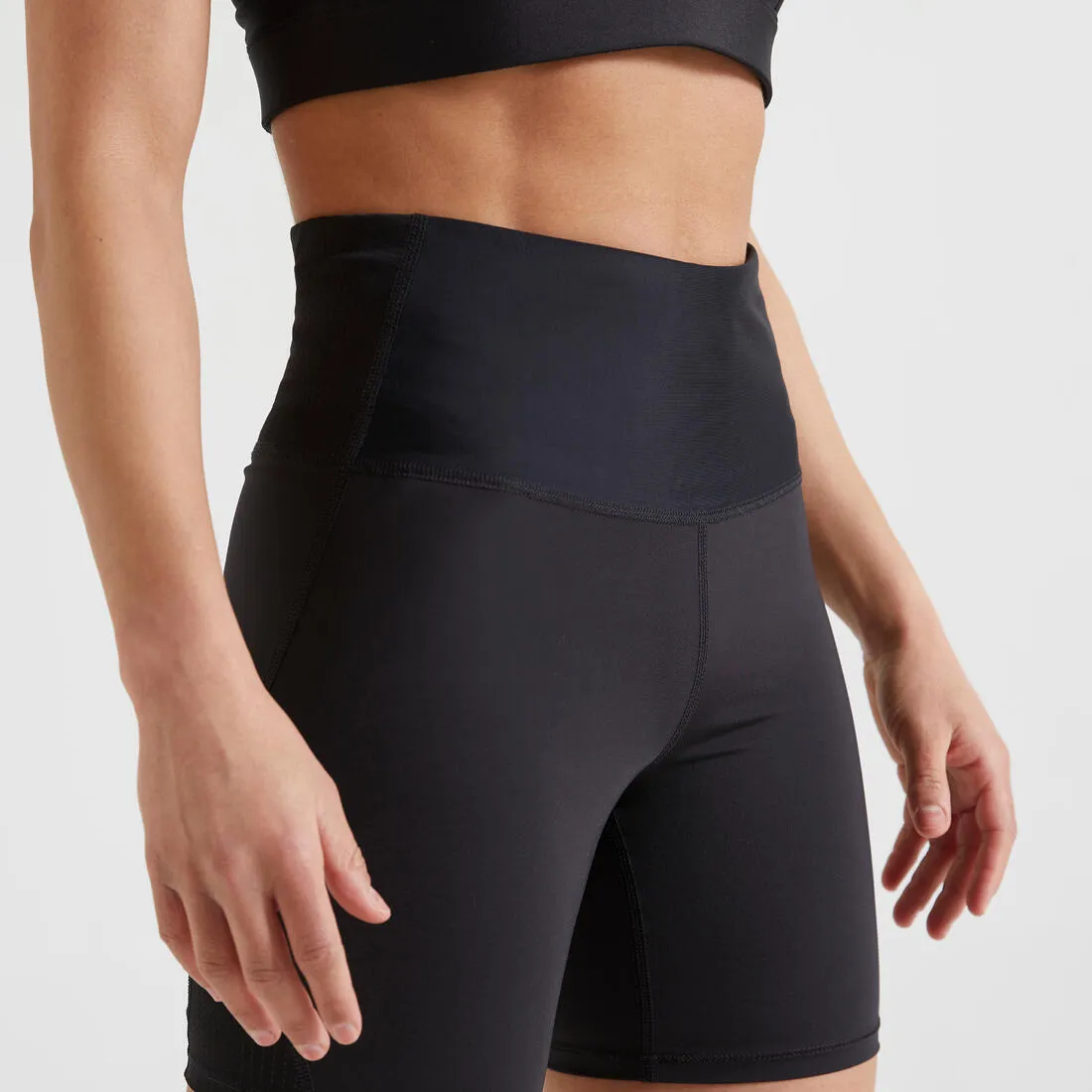 Shaping High-Waisted Fitness Cardio Shorts