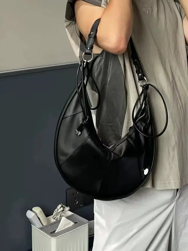 Sleek Crescent Sling Bag