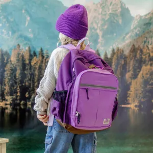 Souris Mini Colour-Block 16L School Bag -16L - Purple