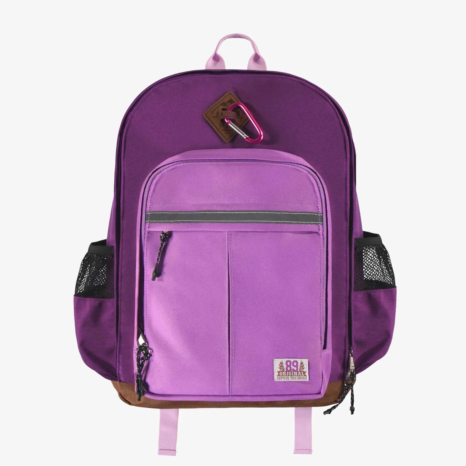 Souris Mini Colour-Block 16L School Bag -16L - Purple