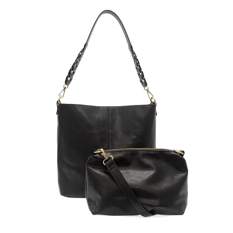 Tessa Convertible Hobo with Link Shoulder Strap