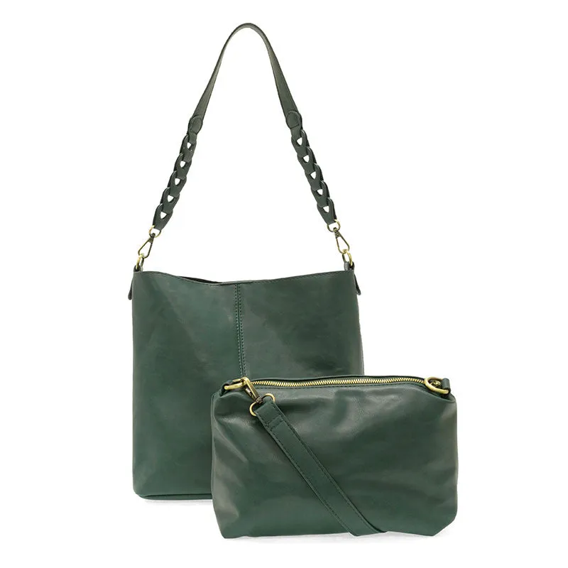 Tessa Convertible Hobo with Link Shoulder Strap