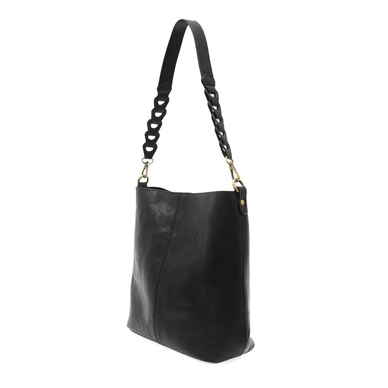 Tessa Convertible Hobo with Link Shoulder Strap