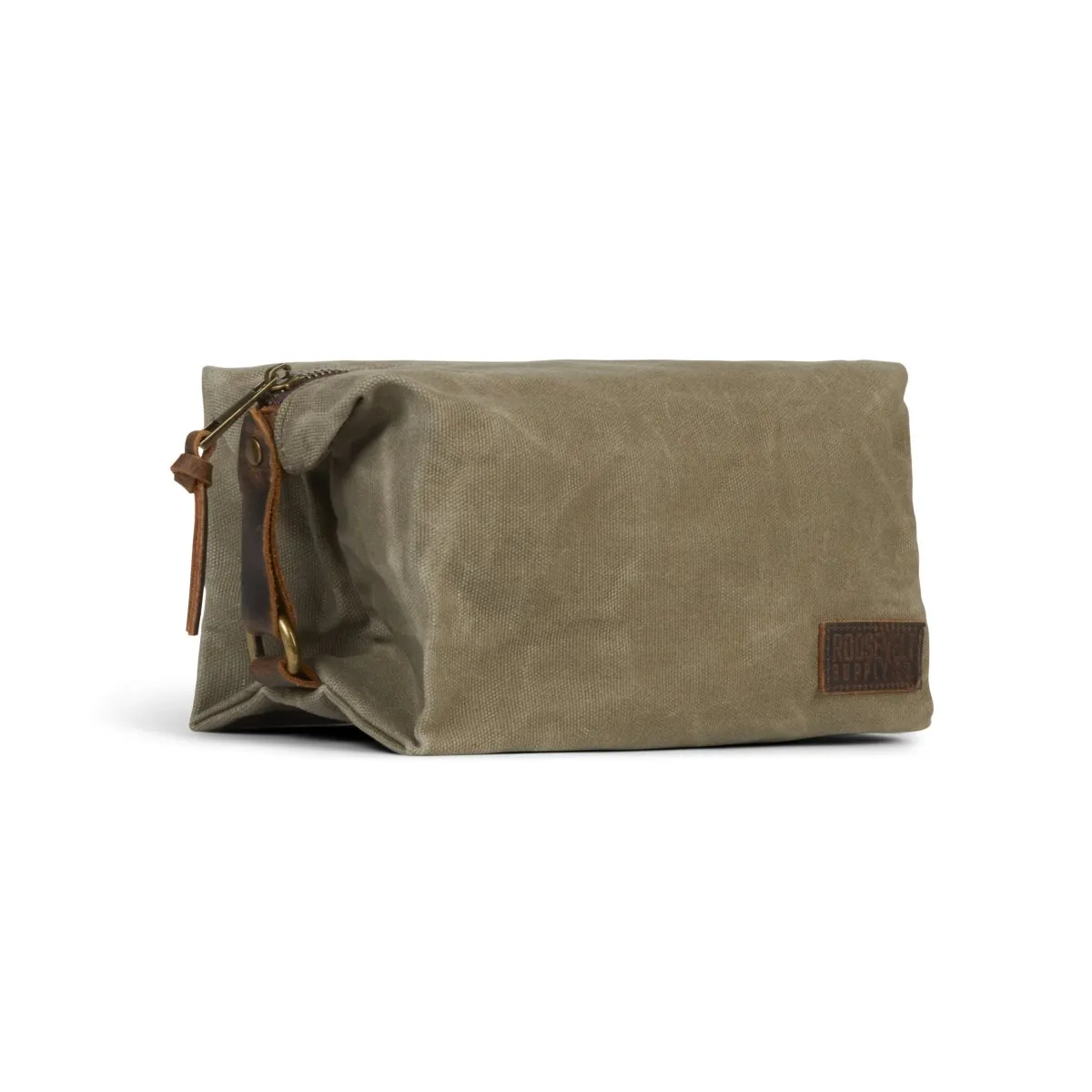 Waxed Canvas Toiletry Bag