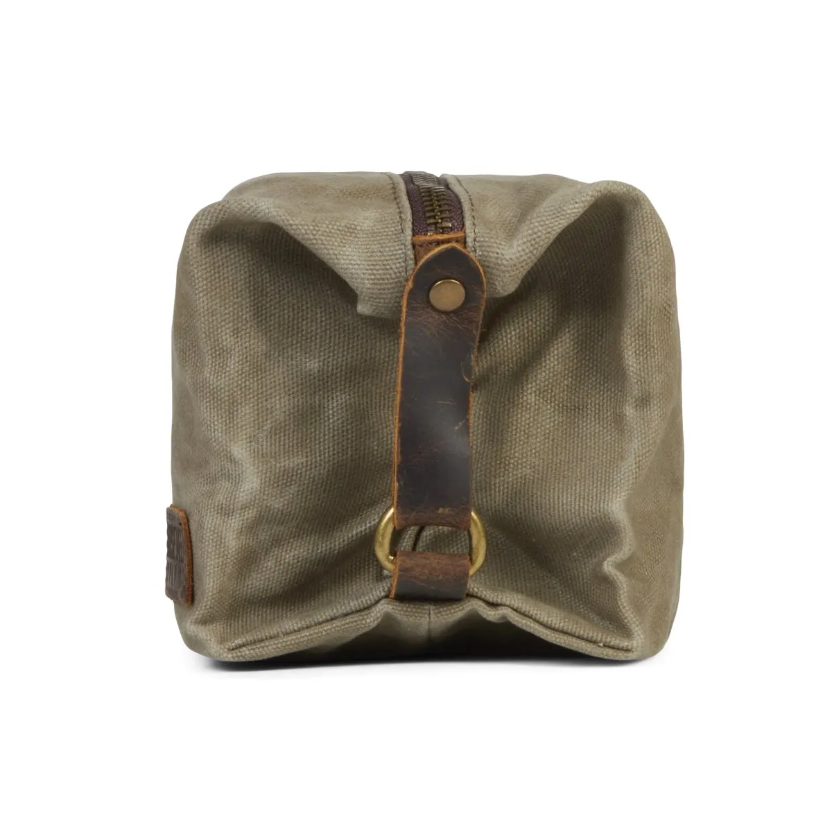 Waxed Canvas Toiletry Bag