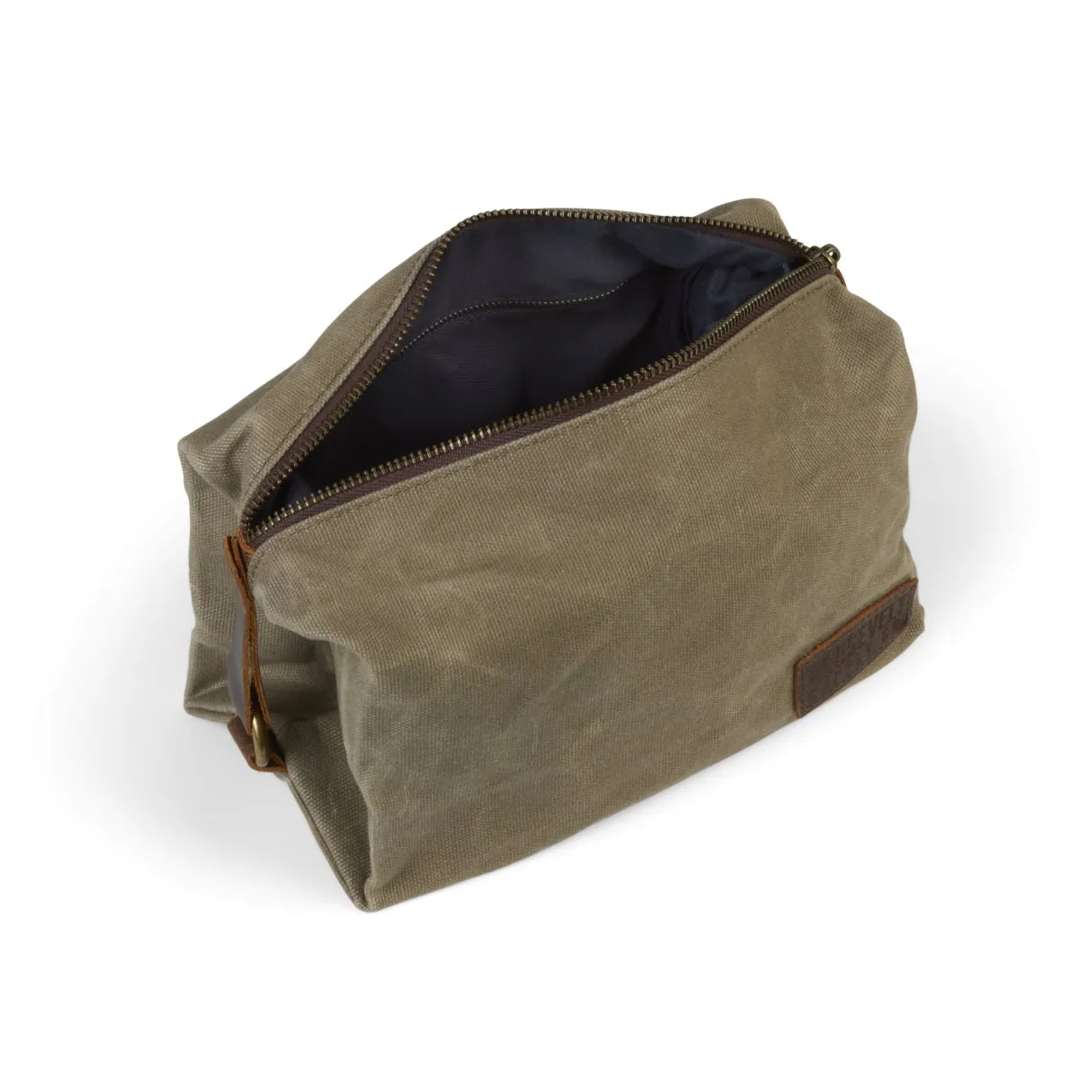 Waxed Canvas Toiletry Bag